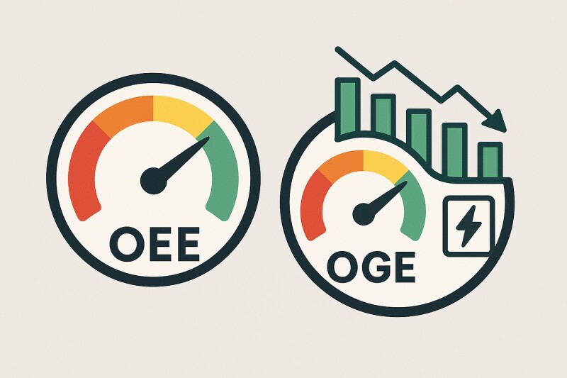 From OEE to OGE: Tracking the Energy Side of Efficiency
