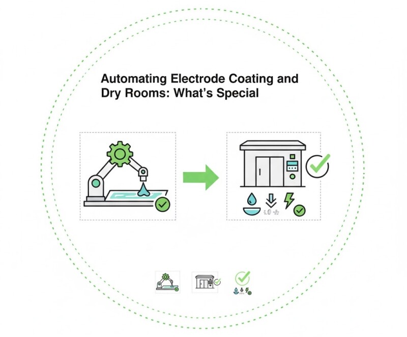 Automating Electrode Coating and Dry Rooms: What’s Special