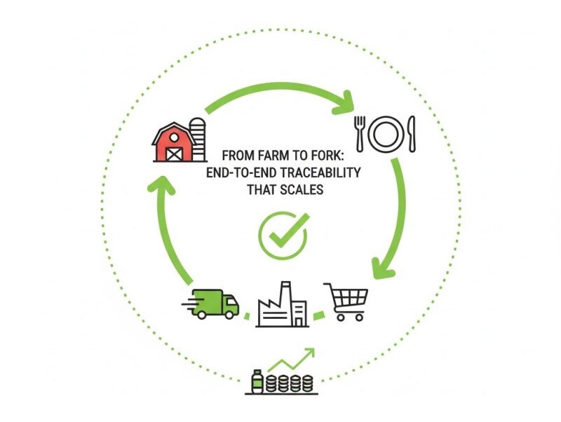 From Farm to Fork: End-to-End Traceability That Scales