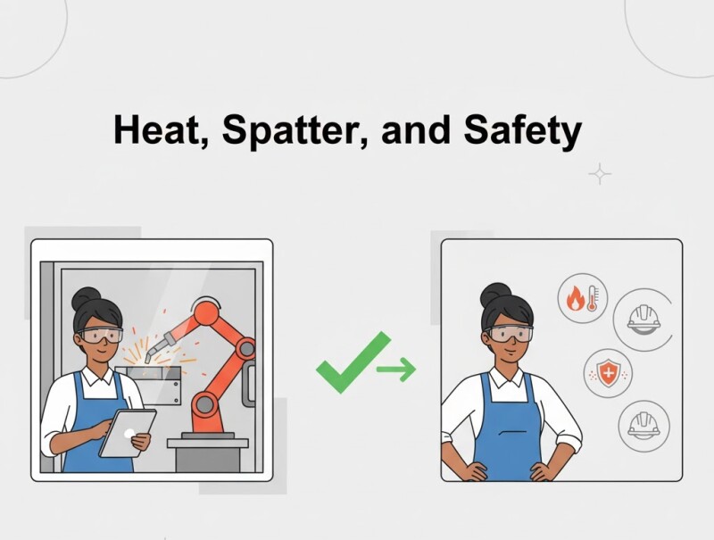 Heat, Spatter, and Safety: What to Engineer Upfront
