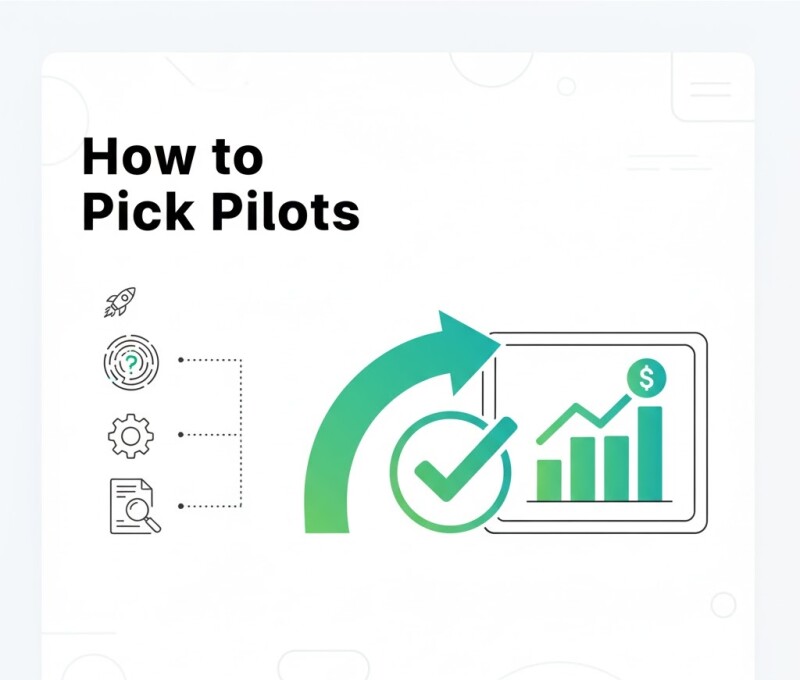 How to Pick Pilots That Become Programs