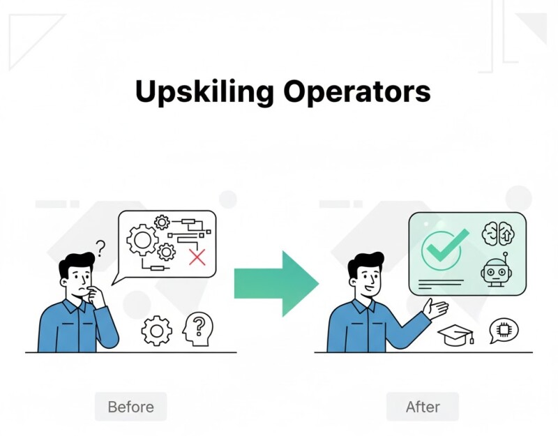 Upskilling Operators for AI-Powered Plants