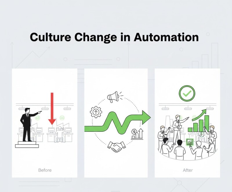 Culture Change in Automation: Leading from the Line