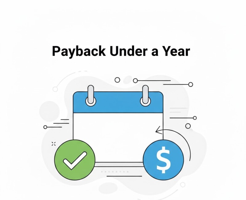 Payback Under a Year: Realistic Assumptions and Levers