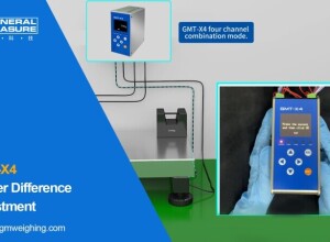 How to Adjust Corner Difference with Four-channel Weighing Indicator General Measure GMT-X4 Combination Mode