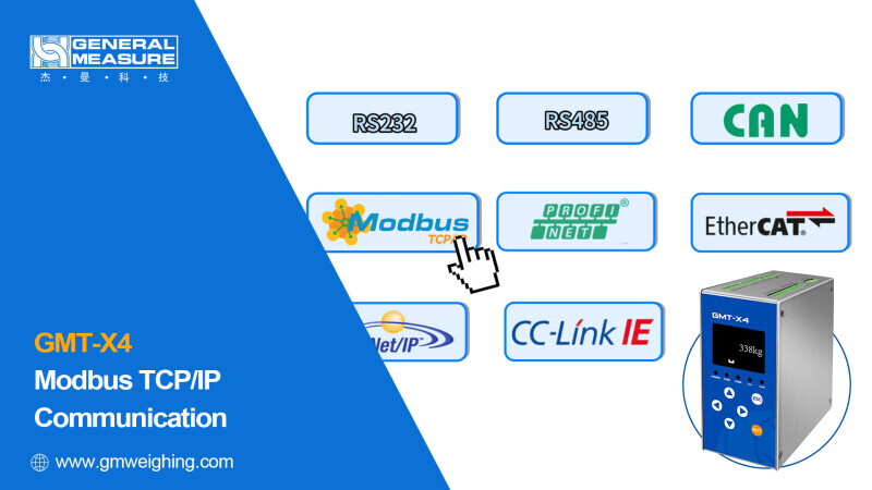 Simplifying Modbus TCP/IP Communication with General Measure GMT-X4 Weighing Indicator