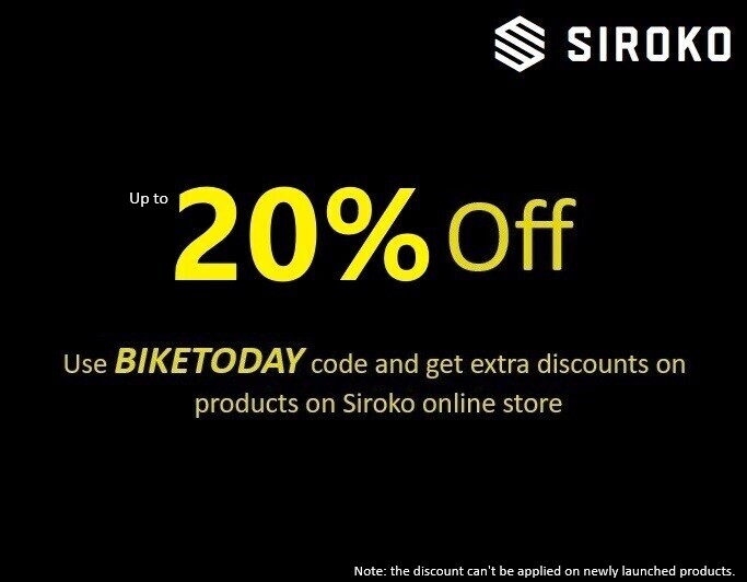 Up to 20% Extra Discount on Siroko products for Cycling, Snow, Golf, Fitness, Adventure and LifeStyle!