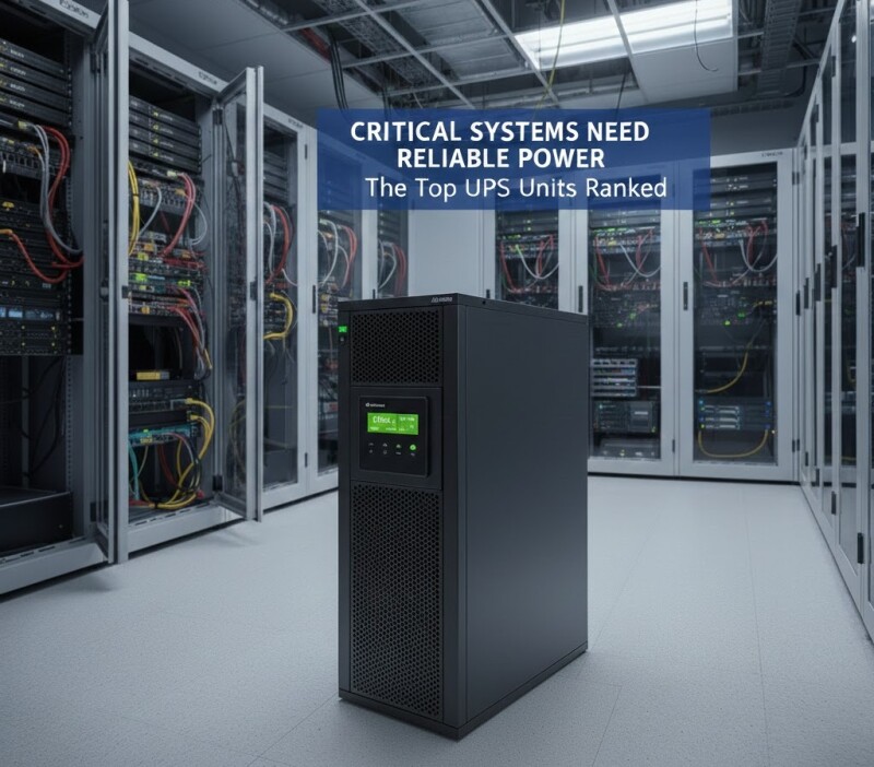 Critical Systems Need Reliable Power: The Top UPS Units Ranked