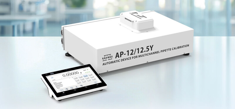 RADWAG AP-12/12.5Y Automatic Device for Multichannel Pipette Calibration