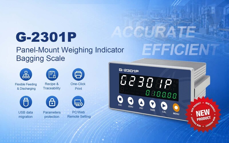 General Measure New G-2301P Weighing Controller - Smarter Control for Efficient Bagging Operations