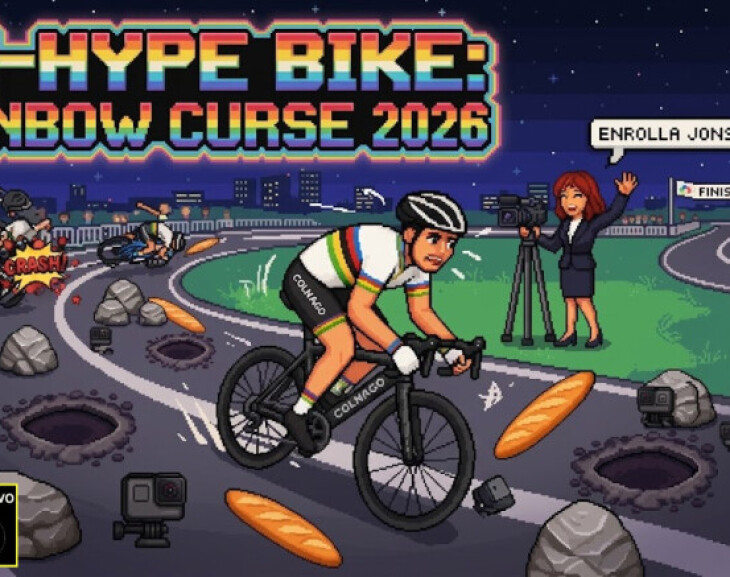 From Internet Memes to Digital Asphalt: CiclistaParvo Launches 'Ex-Hype Bike: Rainbow Curse 2026' game