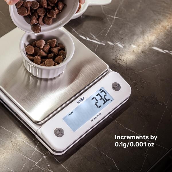 ThermoWorks Gravitas™ Precision Kitchen Scale Now In Stock and Shipping