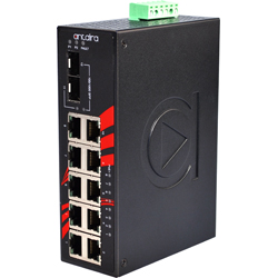 Antaira Launches High Gigabit Bandwidth 12-Port Unmanaged PoE Switches LNP-1202G-SFP/LNP-1204G-SFP Series