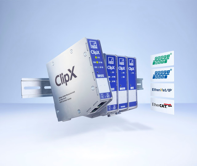 HBM ClipX One-Channel Signal Conditioner Facilitates Integration into Machines and Production Systems