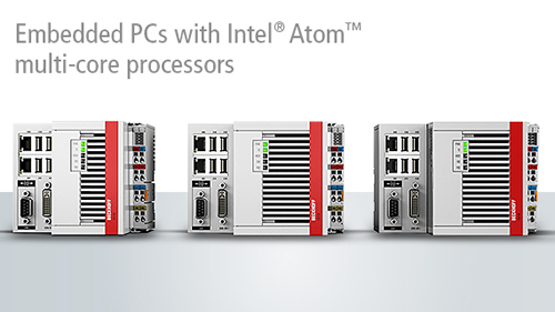 New Video from Beckhoff showing the CX5100 Embedded PCs with Intel® Atom™ multi-core processors